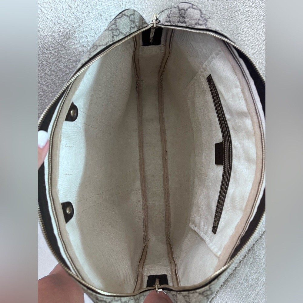 📍 SOLD GUCCI Convertible Briefcase GG Coated Canvas Large - Picture 7 of 11